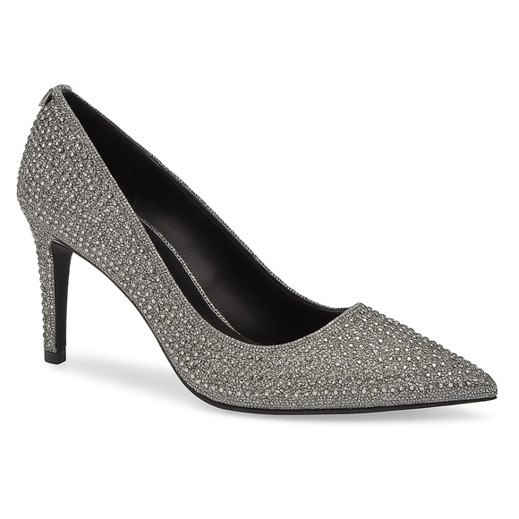 🆕🏷️Michael Kors Dorothy Flex Glitter Chain Mesh Pump - Picture 4 of 7